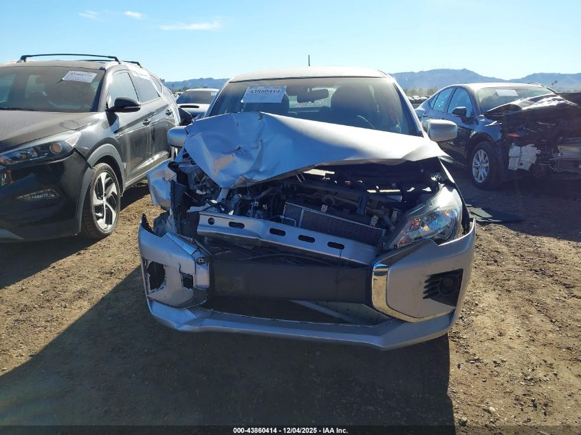 2024 Mitsubishi Mirage Es/Le VIN: ML32AUHJ9RH018895 Lot: 43860414