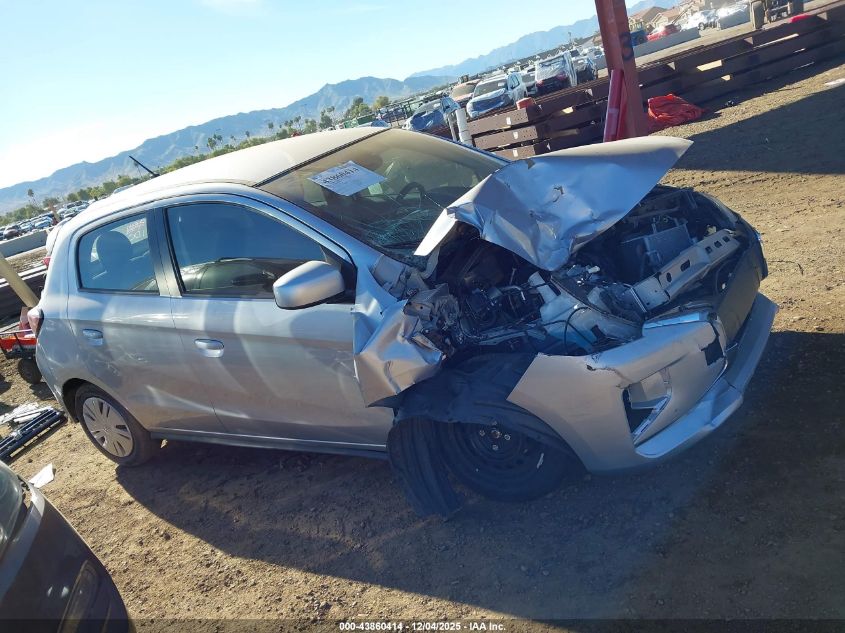 2024 Mitsubishi Mirage Es/Le VIN: ML32AUHJ9RH018895 Lot: 43860414