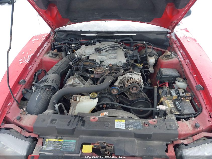 2003 Ford Mustang VIN: 1FAFP40483F422282 Lot: 43860422