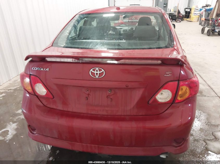 2009 Toyota Corolla S VIN: 1NXBU40E49Z054953 Lot: 43860438