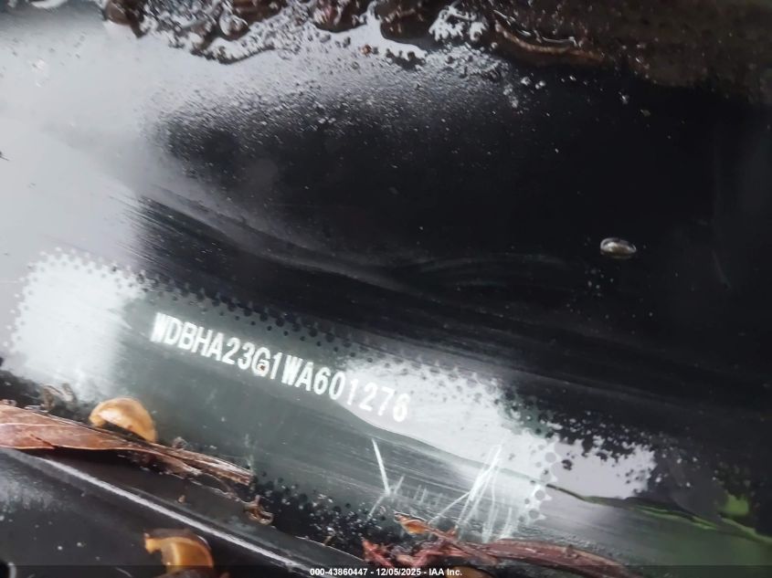 1998 Mercedes-Benz C 230 VIN: WDBHA23G1WA601276 Lot: 43860447