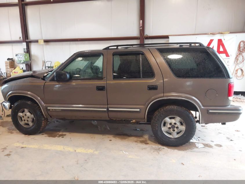 1999 Chevrolet Blazer Ls VIN: 1GNDT13WXX2147902 Lot: 43860453