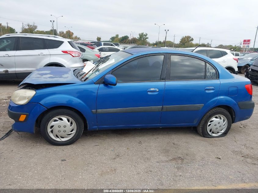 2006 Kia Rio Lx VIN: KNADE123366077741 Lot: 43860459