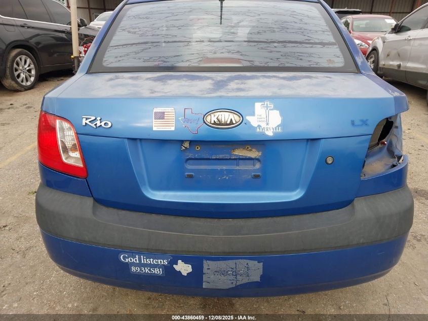 2006 Kia Rio Lx VIN: KNADE123366077741 Lot: 43860459