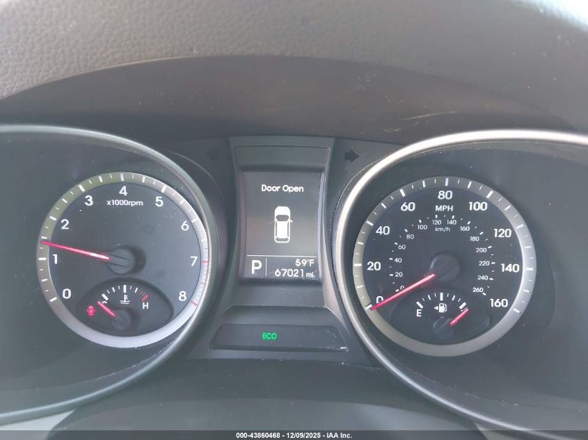 2013 Hyundai Santa Fe Sport VIN: 5XYZT3LB4DG093022 Lot: 43860468