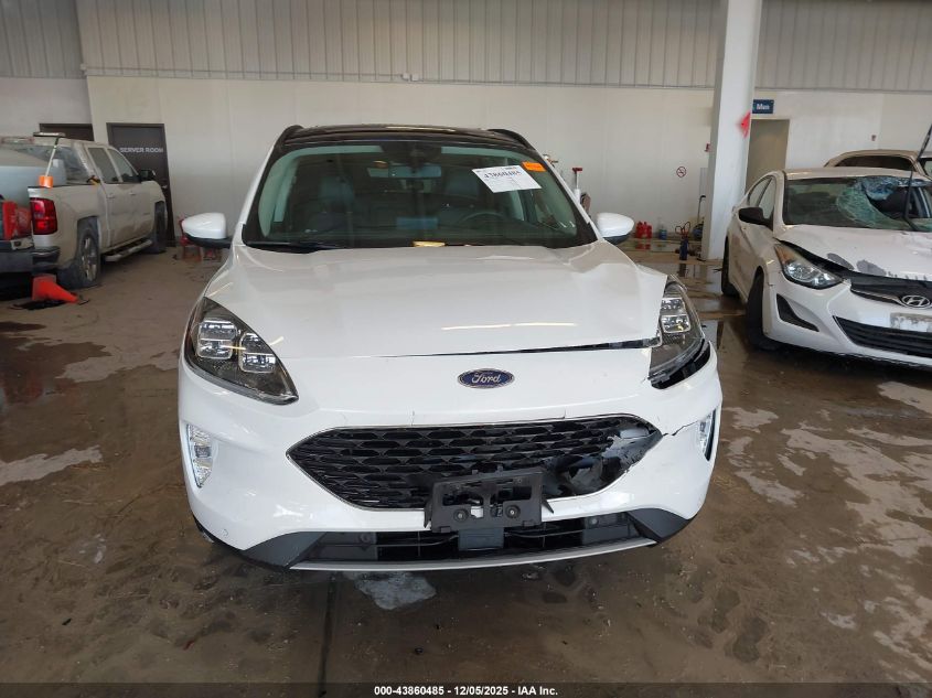 2020 Ford Escape Titanium Hybrid VIN: 1FMCU0DZ9LUC63428 Lot: 43860485