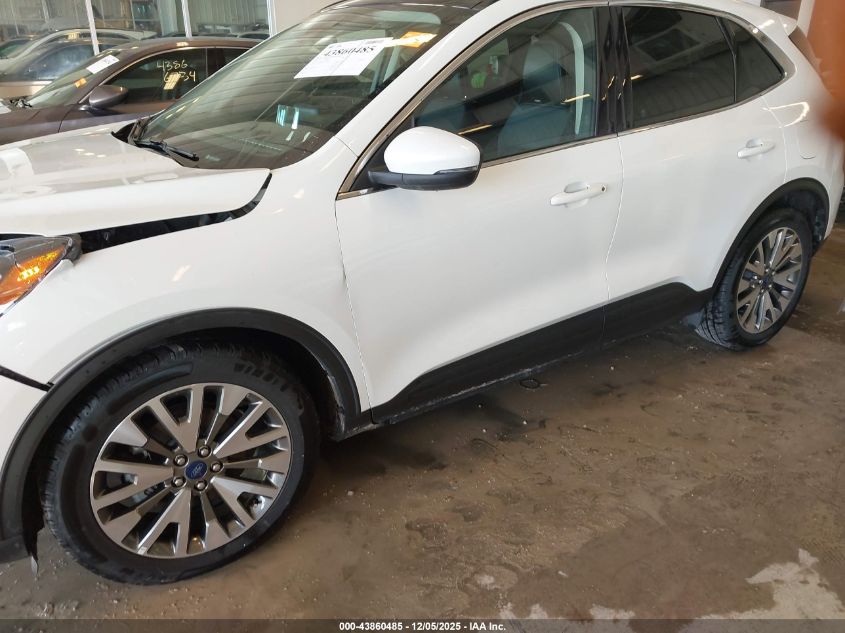 2020 Ford Escape Titanium Hybrid VIN: 1FMCU0DZ9LUC63428 Lot: 43860485