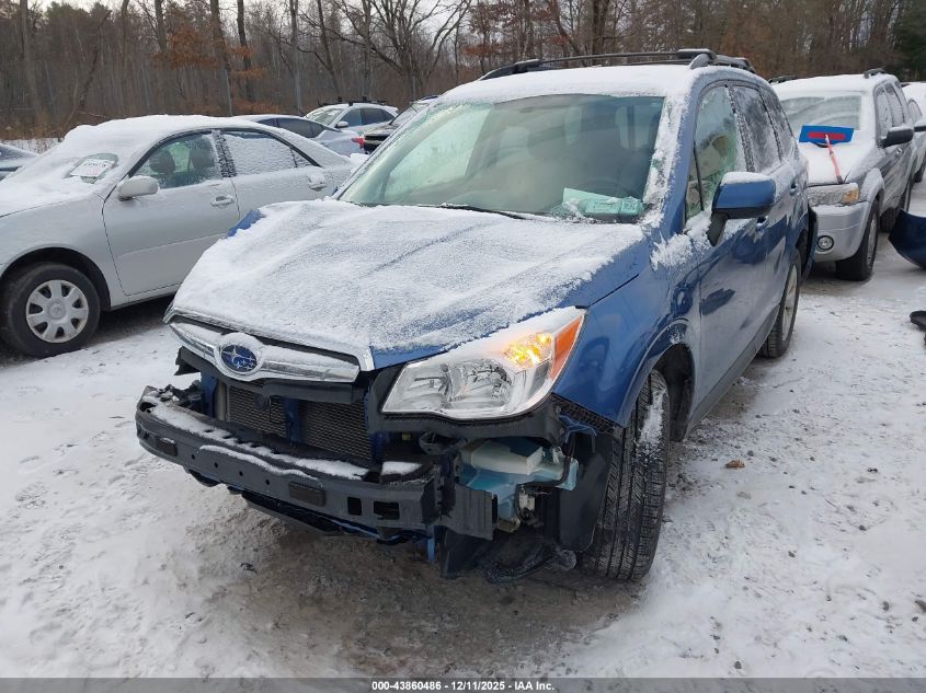 2016 Subaru Forester 2.5I Premium VIN: JF2SJADC8GH460908 Lot: 43860486