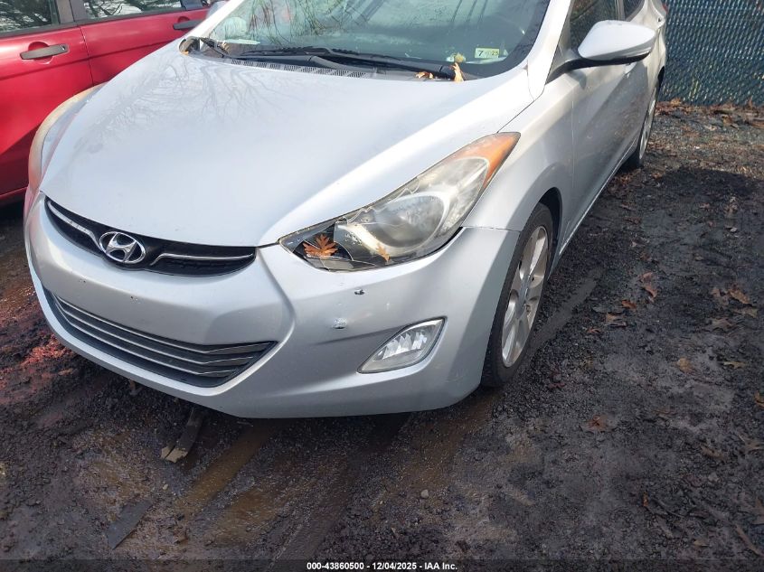 2011 Hyundai Elantra Limited (Ulsan Plant) VIN: KMHDH4AEXBU119483 Lot: 43860500