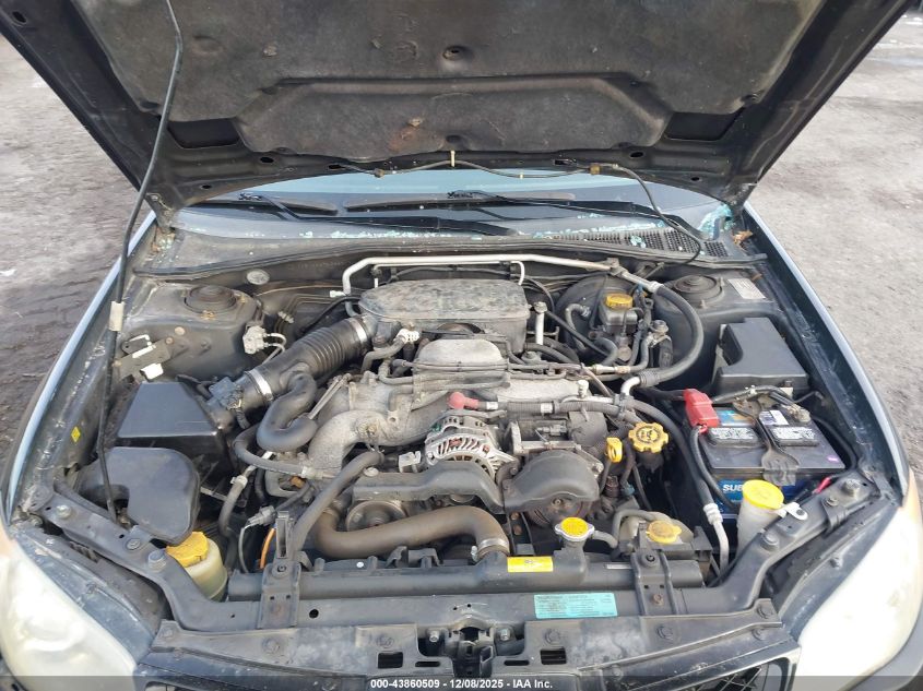 2006 Subaru Impreza 2.5I VIN: JF1GD67686H513562 Lot: 43860509