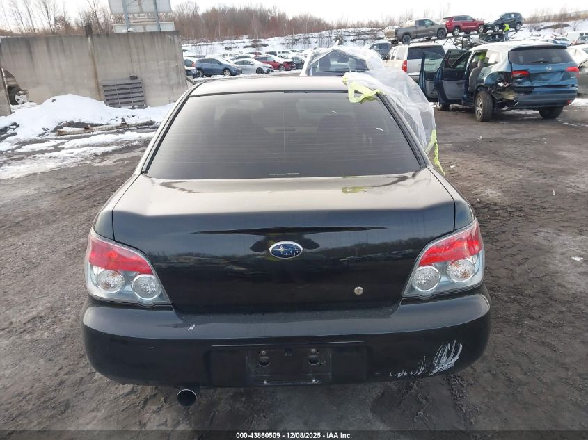 2006 Subaru Impreza 2.5I VIN: JF1GD67686H513562 Lot: 43860509