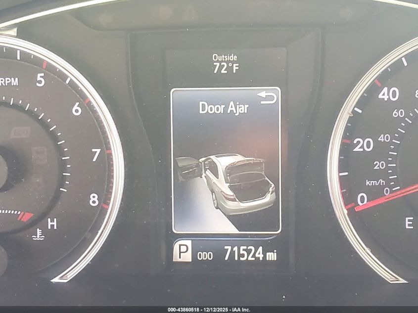 2016 Toyota Camry Se VIN: 4T1BF1FK9GU576500 Lot: 43860518