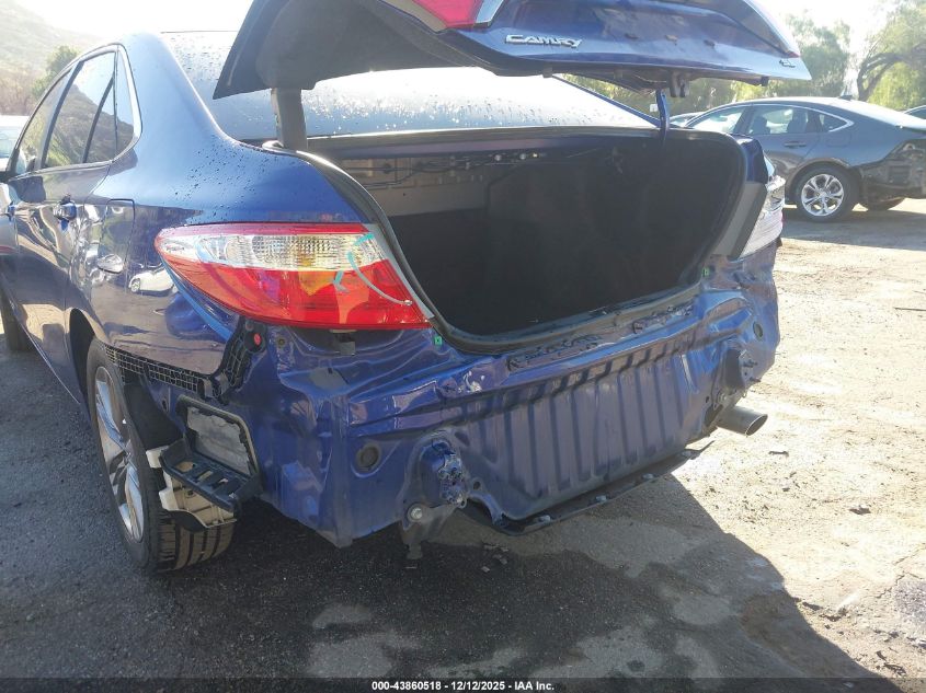 2016 Toyota Camry Se VIN: 4T1BF1FK9GU576500 Lot: 43860518