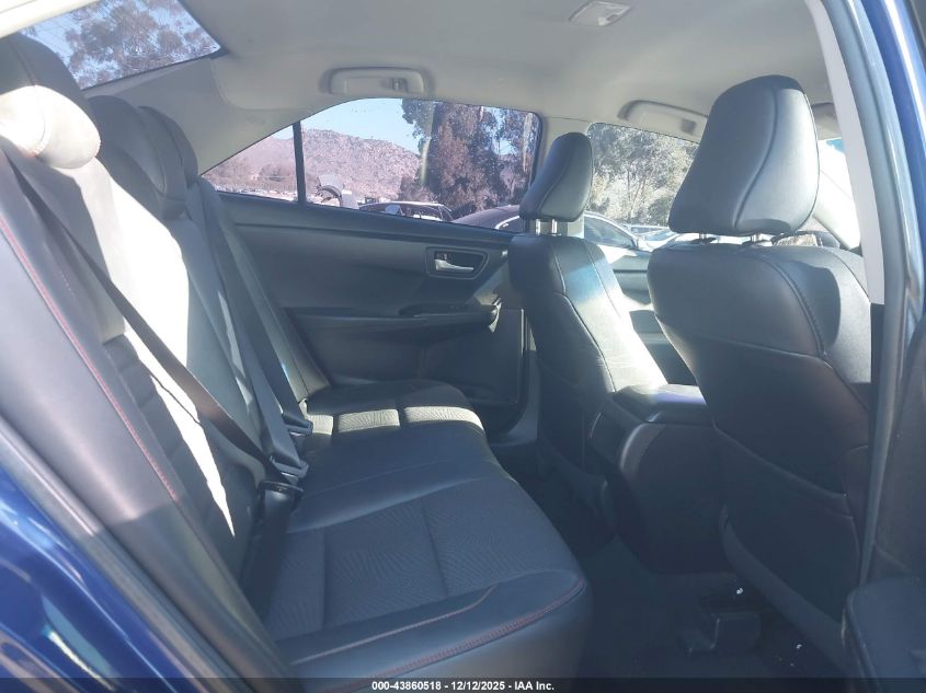 2016 Toyota Camry Se VIN: 4T1BF1FK9GU576500 Lot: 43860518