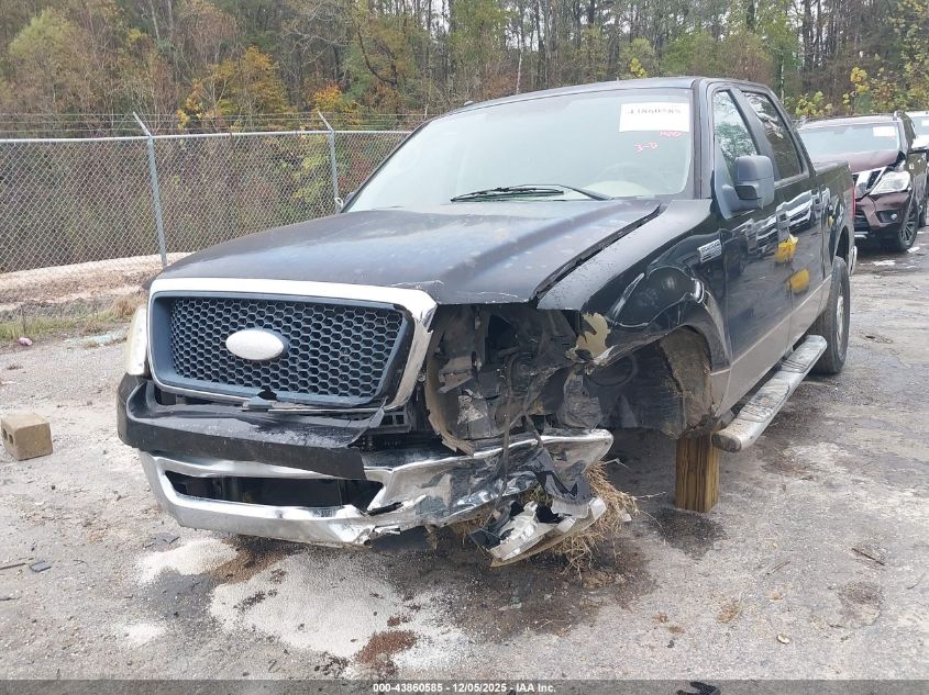 2006 Ford F-150 Xlt VIN: 1FTRW12W56FA48032 Lot: 43860585