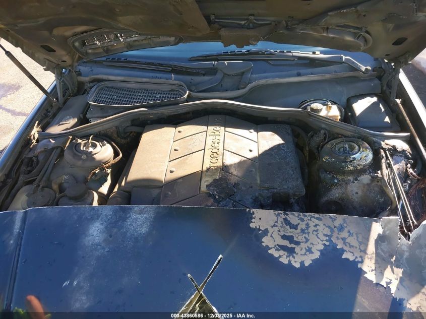 2000 Mercedes-Benz S 500 VIN: WDBNG75J1YA058277 Lot: 43860586