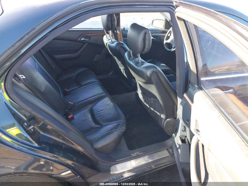 2000 Mercedes-Benz S 500 VIN: WDBNG75J1YA058277 Lot: 43860586