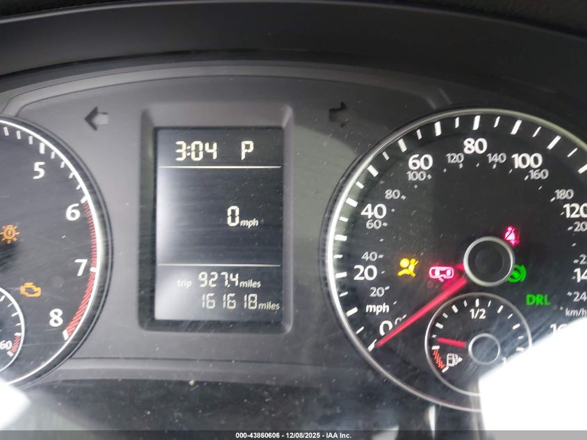 2014 Volkswagen Passat 1.8T Wolfsburg Edition VIN: 1VWAT7A37EC036297 Lot: 43860606