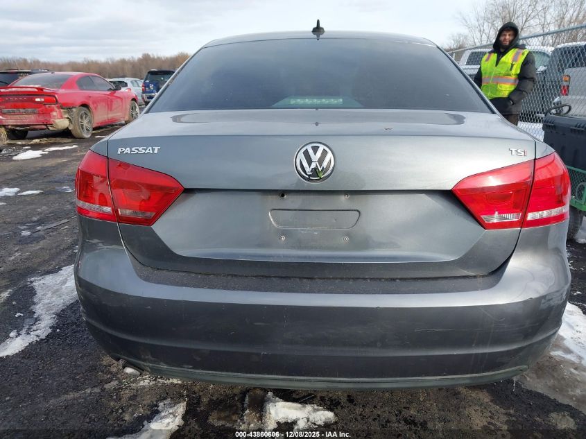 2014 Volkswagen Passat 1.8T Wolfsburg Edition VIN: 1VWAT7A37EC036297 Lot: 43860606