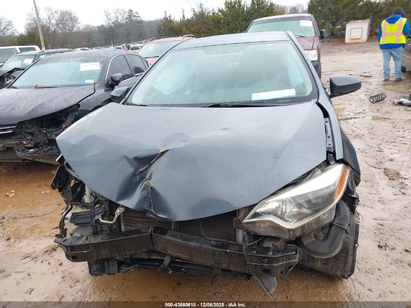 2014 Toyota Corolla Le VIN: 5YFBURHE4EP076707 Lot: 43860610