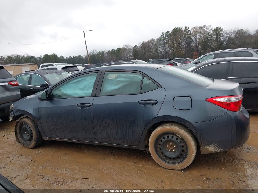 2014 Toyota Corolla Le VIN: 5YFBURHE4EP076707 Lot: 43860610
