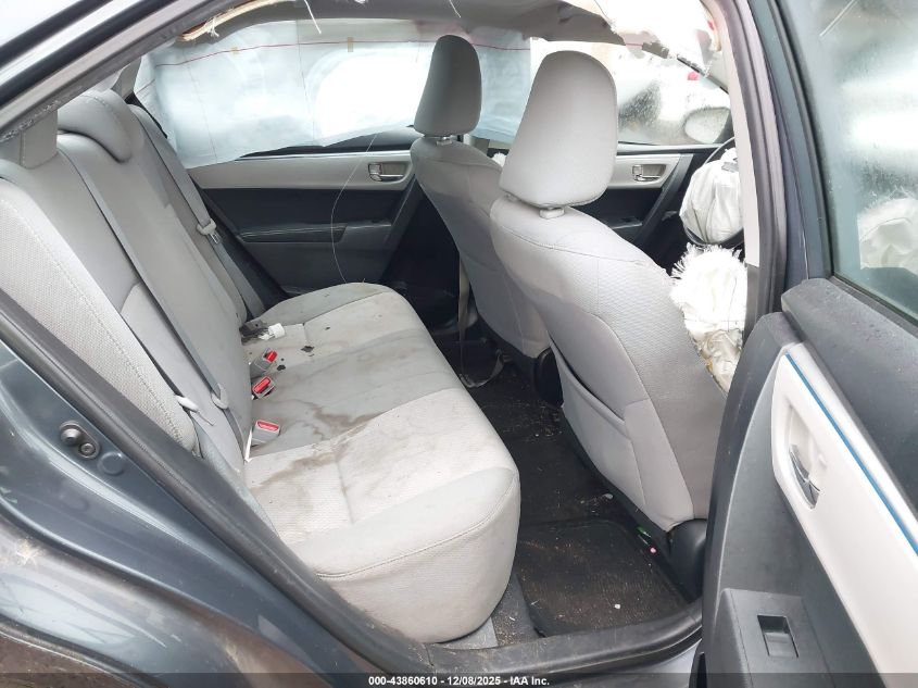 2014 Toyota Corolla Le VIN: 5YFBURHE4EP076707 Lot: 43860610