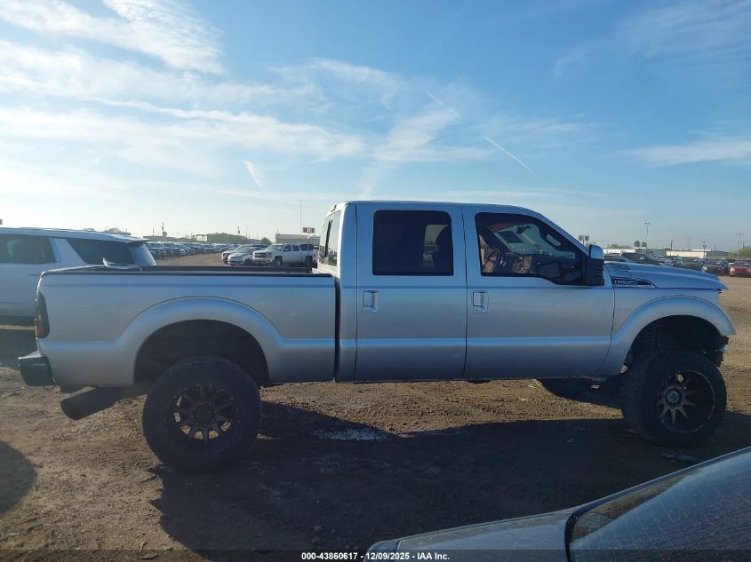 2015 Ford F-250 Lariat VIN: 1FT7W2BT9FEB77271 Lot: 43860617