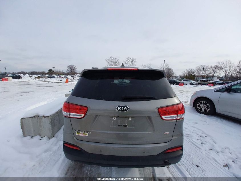 2017 Kia Sorento 2.4L Lx VIN: 5XYPG4A30HG237989 Lot: 43860626