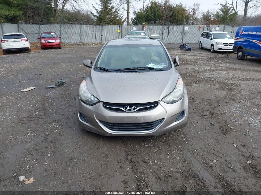 2011 Hyundai Elantra Gls VIN: 5NPDH4AE3BH047380 Lot: 43860638