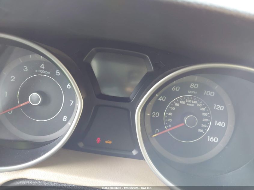 2011 Hyundai Elantra Gls VIN: 5NPDH4AE3BH047380 Lot: 43860638