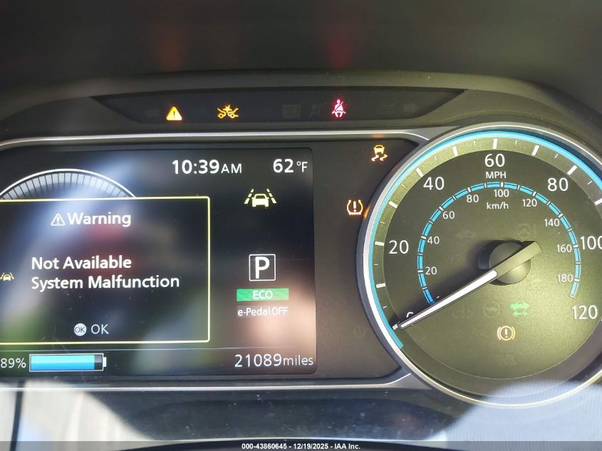 2023 Nissan Leaf Sv Plus 60 Kwh VIN: 1N4CZ1CV3PC557936 Lot: 43860645