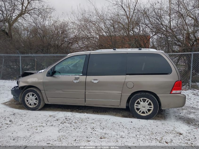2004 Mercury Monterey VIN: 2MRDA20234BJ18430 Lot: 43860658