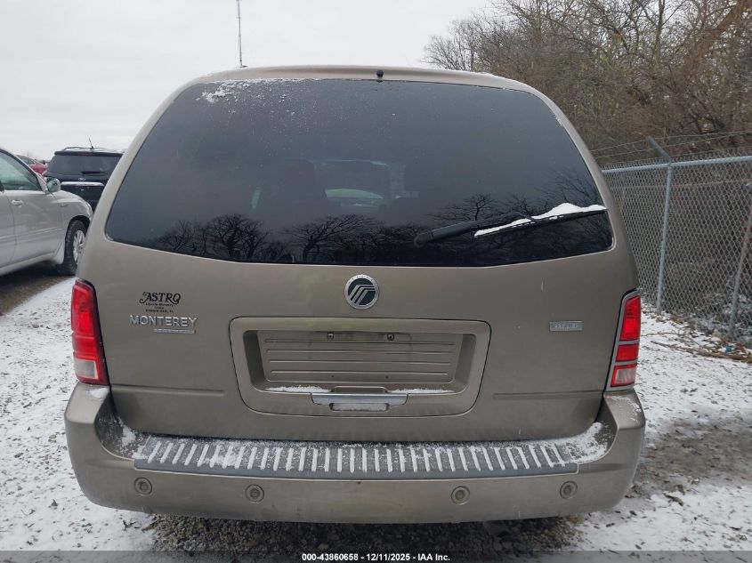 2004 Mercury Monterey VIN: 2MRDA20234BJ18430 Lot: 43860658