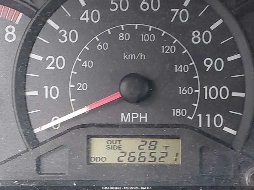 2006 Toyota Corolla Ce VIN: JTDBR32E960098253 Lot: 43860678