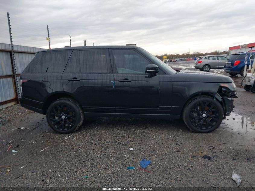 2018 Land Rover Range Rover 5.0L V8 Supercharged VIN: SALGS2RE5JA383134 Lot: 43860696