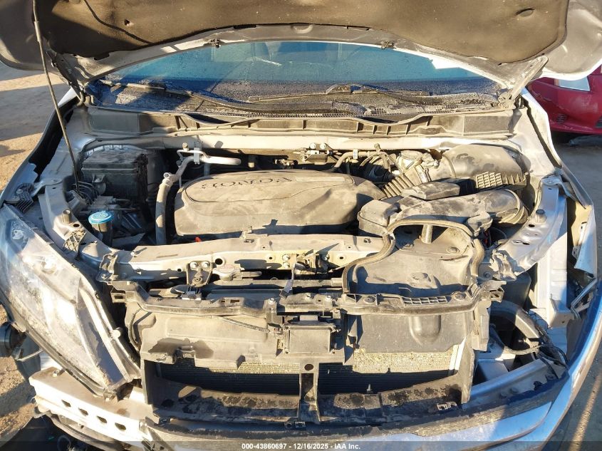 2019 Honda Odyssey Ex-L VIN: 5FNRL6H77KB019975 Lot: 43860697