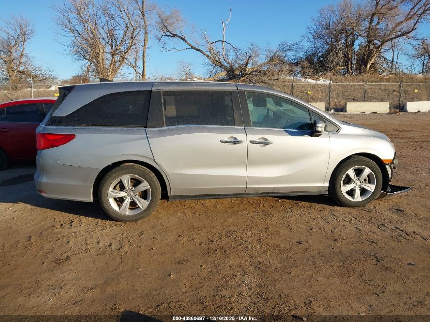 2019 Honda Odyssey Ex-L VIN: 5FNRL6H77KB019975 Lot: 43860697