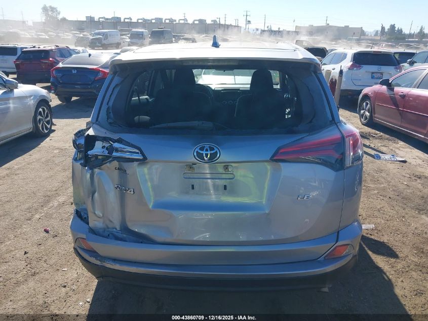 2018 Toyota Rav4 Le VIN: 2T3ZFREV6JW461697 Lot: 43860709