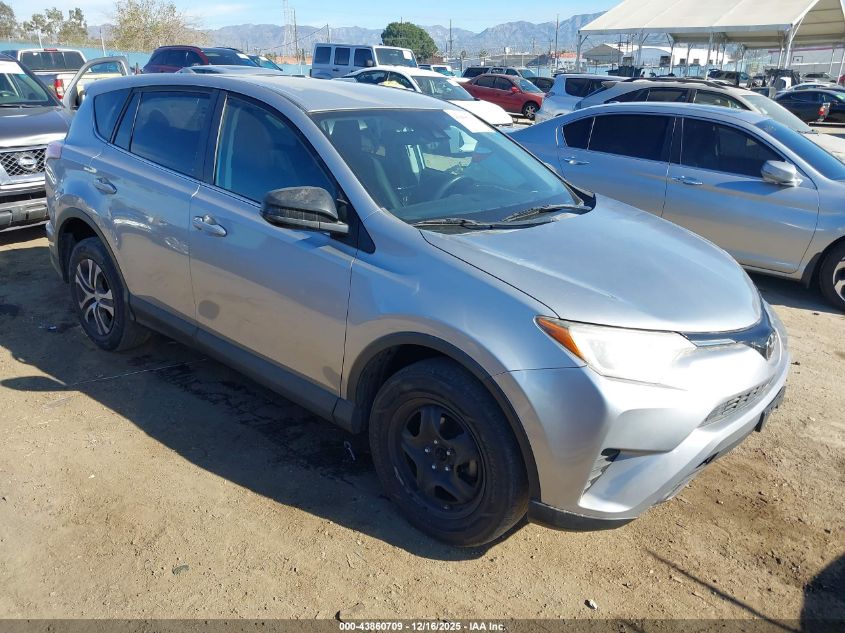2018 Toyota Rav4 Le VIN: 2T3ZFREV6JW461697 Lot: 43860709
