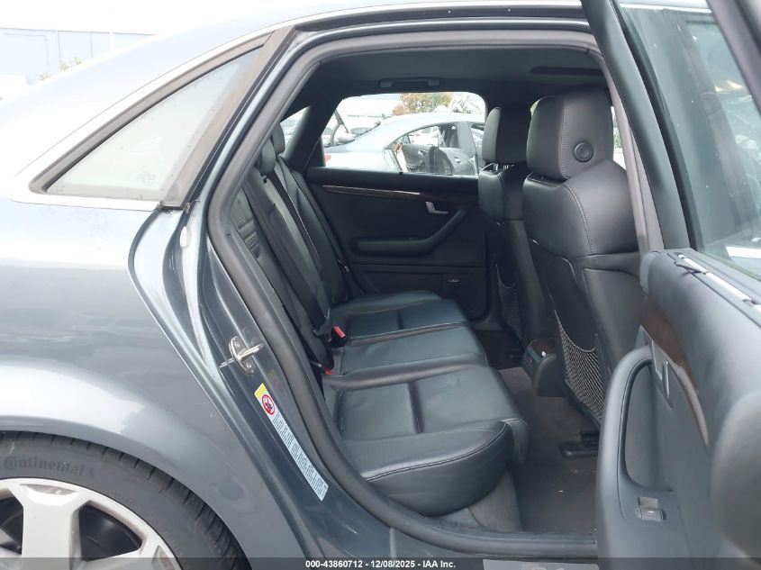 2004 Audi S4 4.2 VIN: WAUPL58E64A265912 Lot: 43860712