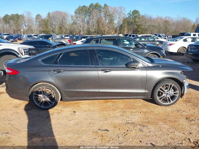 2016 Ford Fusion Titanium VIN: 3FA6P0K99GR375905 Lot: 43860718