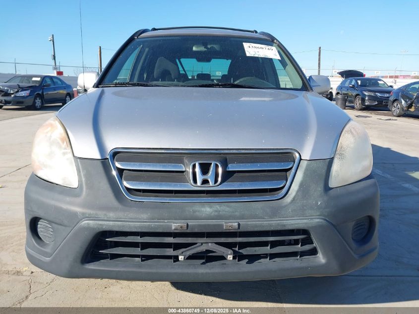 2005 Honda Cr-V Ex VIN: JHLRD78845C054618 Lot: 43860749