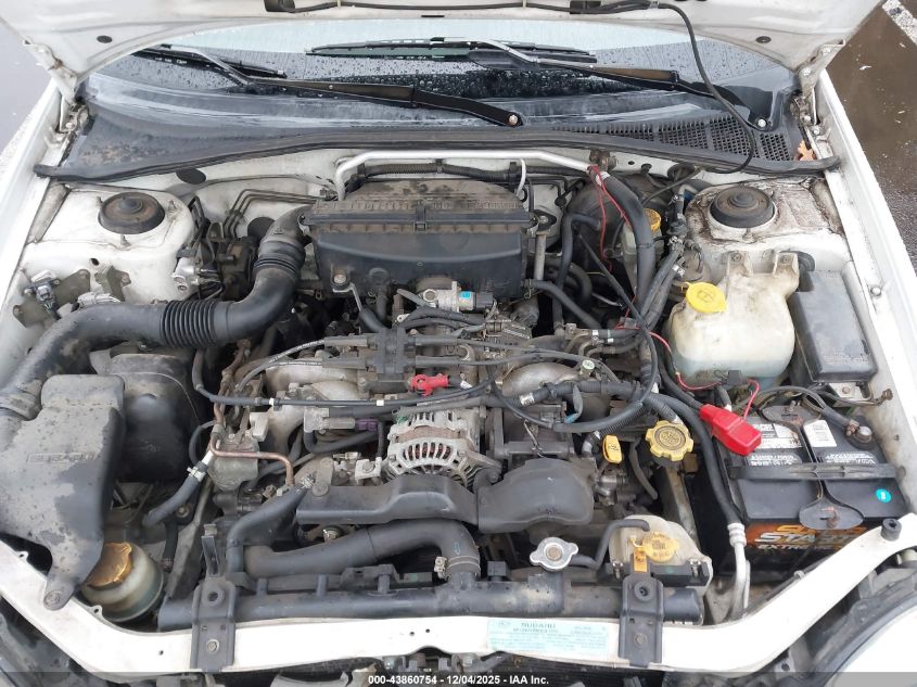 2002 Subaru Impreza Outback Sport VIN: JF1GG68522H809801 Lot: 43860754