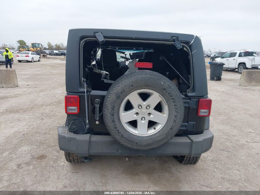 2012 Jeep Wrangler Unlimited Sport VIN: 1C4HJWDG0CL202317 Lot: 43860760