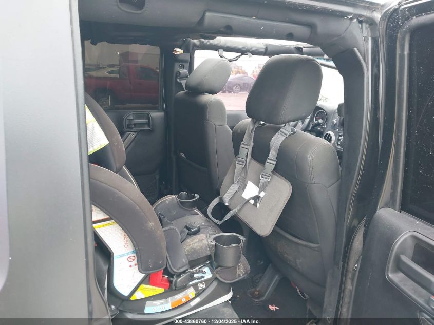 2012 Jeep Wrangler Unlimited Sport VIN: 1C4HJWDG0CL202317 Lot: 43860760