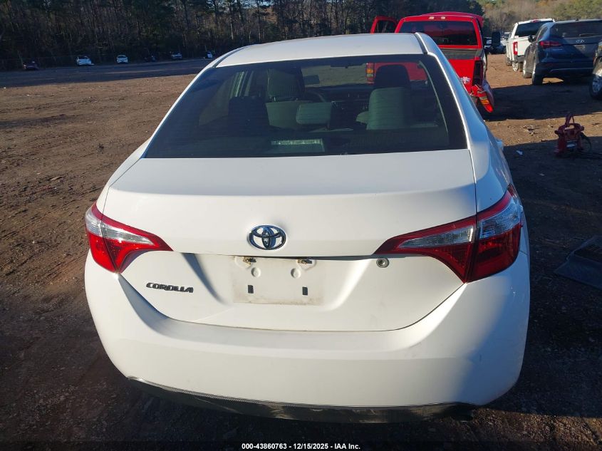 2015 Toyota Corolla L VIN: 2T1BURHEXFC375698 Lot: 43860763
