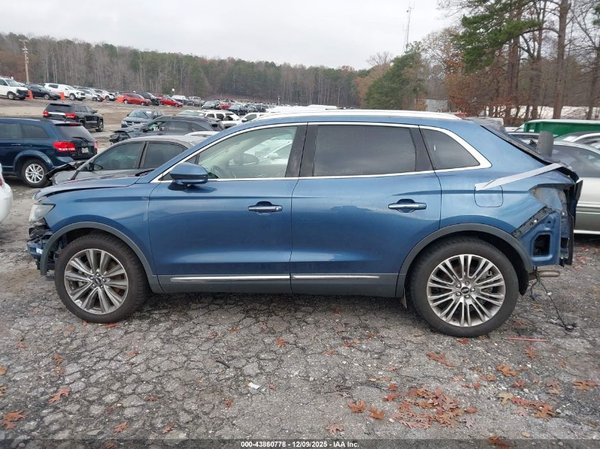 2018 Lincoln Mkx Reserve VIN: 2LMPJ6LR9JBL39607 Lot: 43860778