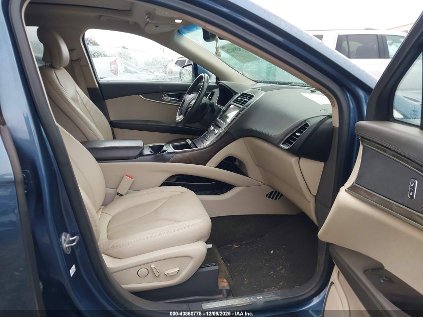 2018 Lincoln Mkx Reserve VIN: 2LMPJ6LR9JBL39607 Lot: 43860778