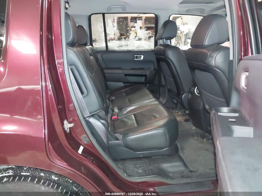 2012 Honda Pilot Ex-L VIN: 5FNYF4H55CB052254 Lot: 43860797