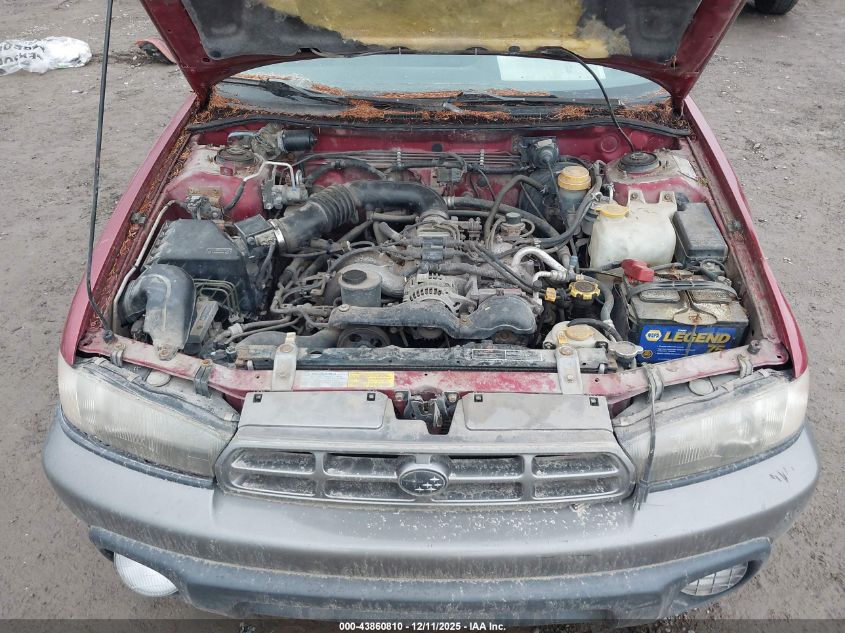 1996 Subaru Legacy Outback VIN: 4S3BG6853T7375366 Lot: 43860810